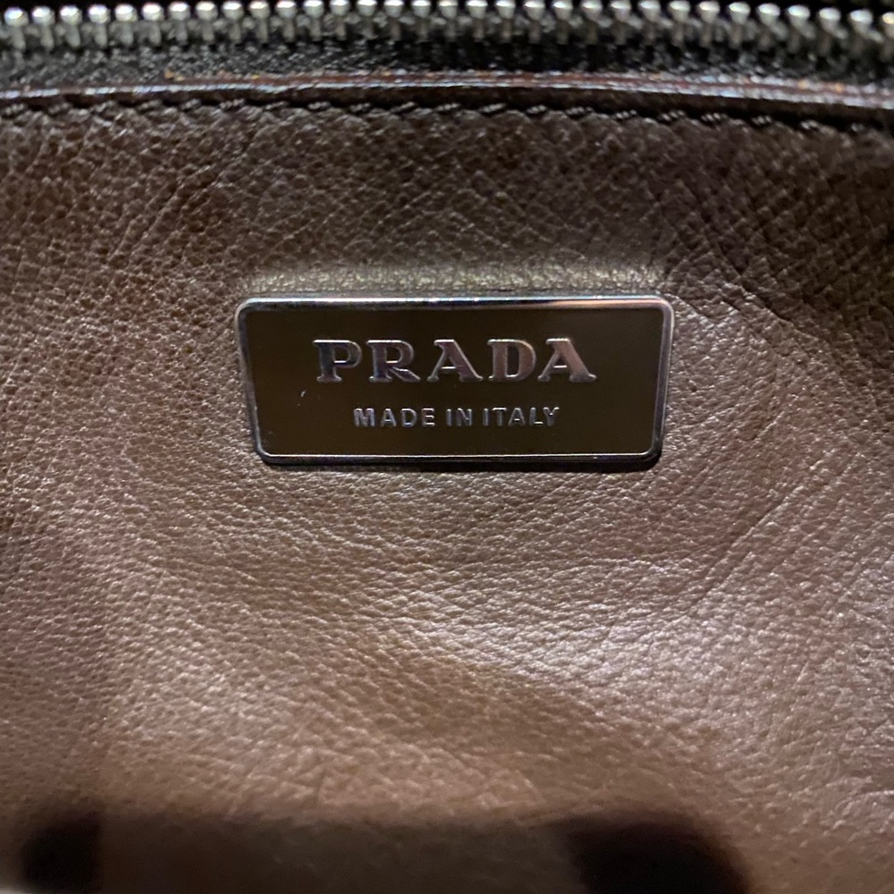 Prada Red Leather Shoulder Bag - Picture 9 of 15